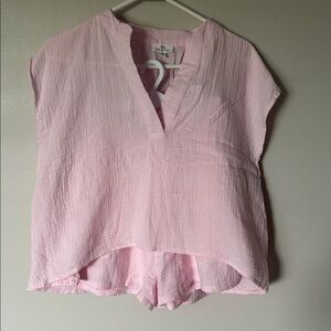Pink Women's Beach Coverup Set